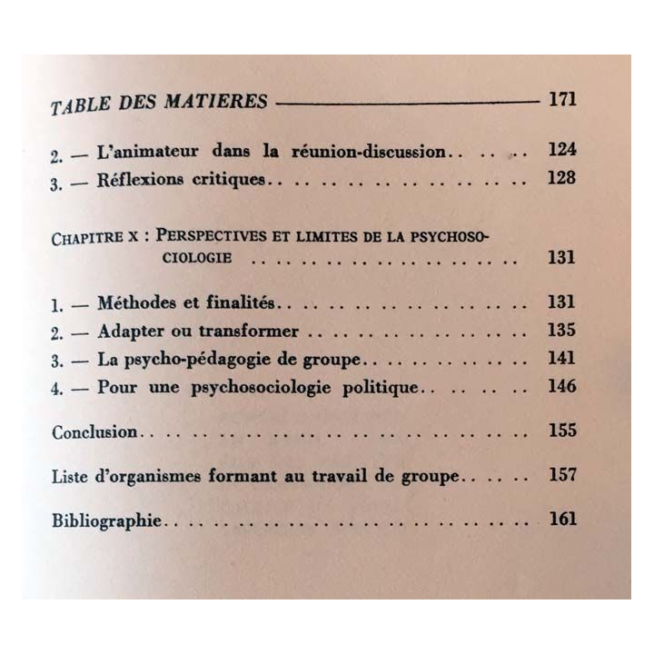 1. Groupes et société initiation à la psychosociologie de Michel Cornaton aux éditions Privat