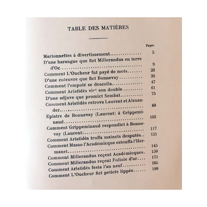 1. Les dirts et pronostiquations d'Alcofribas deuxième pour le bel an 1922 de Léon Daudet aux éditions Valoys librairie
