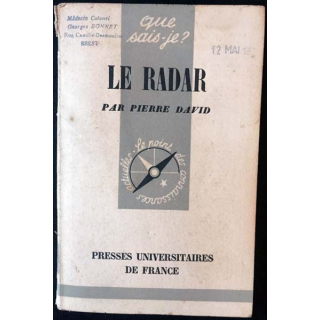 1. Que sais je ? Le radar de Pierre David aux éditions Presses universitaires de France