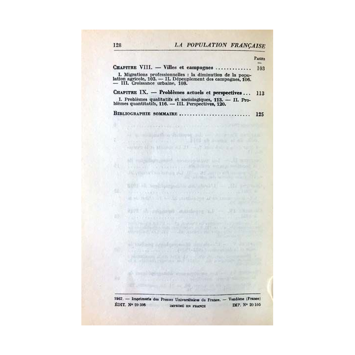 1. N°1167 Que sais je ? La population française au XXe siècle de André Armengaud