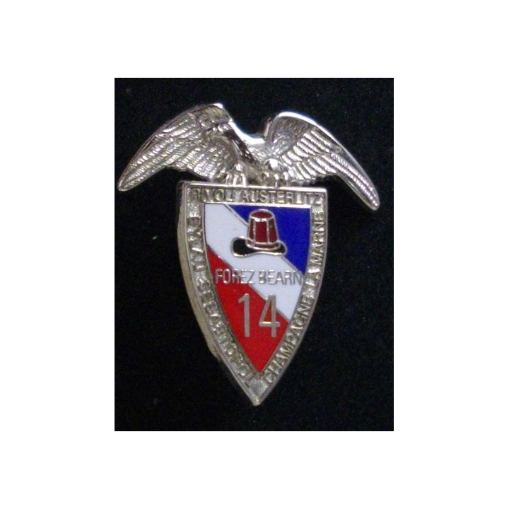 insigne 14° régiment parachutiste de commandement et des services RPCS