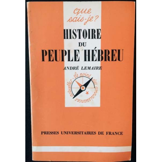 1. N°1898 Que sais je ? Histoire du peuple hébreu de André Lemaire aux éditions Presses universitaires de France