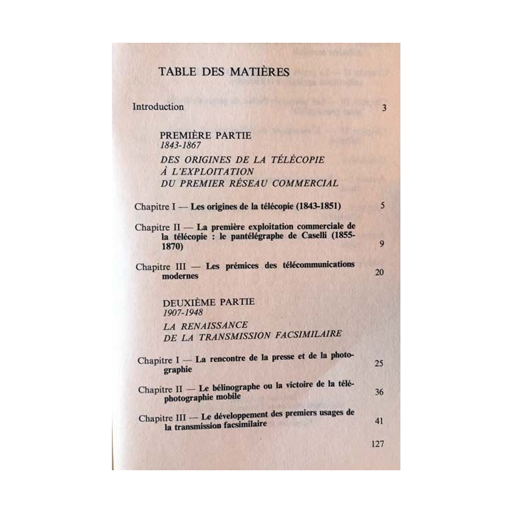 1. N°3007 Que sais je ? Histoire de la télécopie de Jean-Claude Brethes aux éditions Presses universitaires de France
