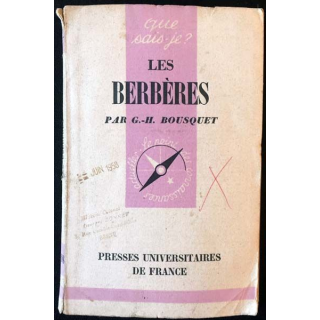 1. N°718 Que sais je ? Les berbères de G.-H. Bousquet aux éditions Presses universitaires de France