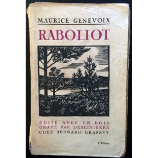 1. Raboliot de Maurice Genevoix aux éditions Bernard Grasset