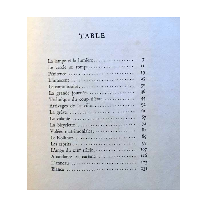 1. Don Camillo et ses ouailles de Giovanni Guareschi aux éditions du Seuil 1953
