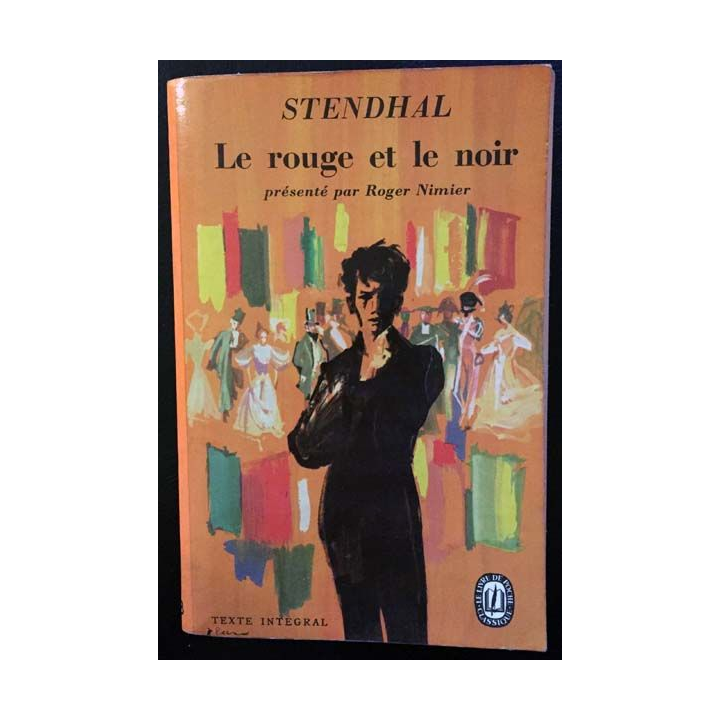 1. Le rouge et le noir de Stendhal aux éditions Gallimard