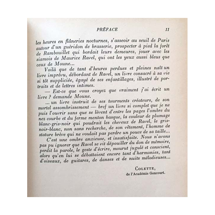 1. Ravel et nous de Hélène Jourdan-Morhange aux éditions du Milieu du monde