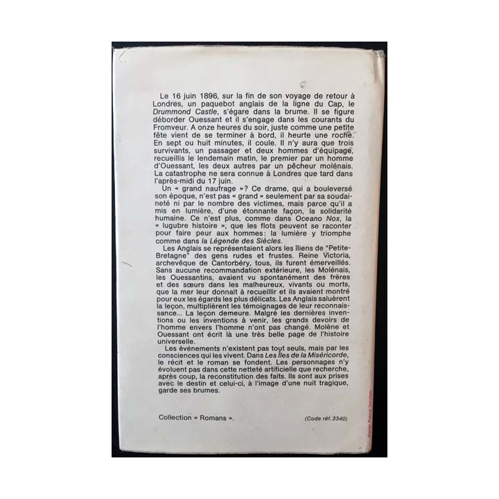 1. Les îles de la miséricorde de Henri Queffélec aux éditions Presses de la cité