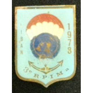 3° RÉGIMENT PARA D'INFANTERIE DE MARINE LIBAN 1978 RPIMA