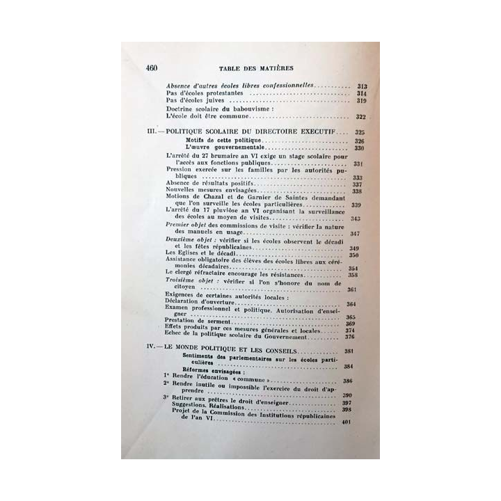 1. Histoire de la liberté d'enseignement en France Tome 2 La révolution de Louis-Grimaud aux éditions B. Arthaud