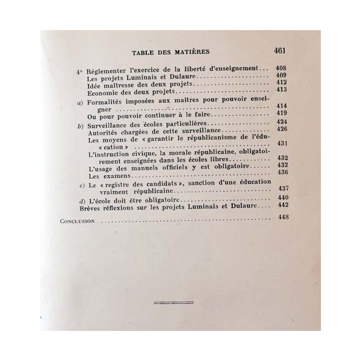 1. Histoire de la liberté d'enseignement en France Tome 2 La révolution de Louis-Grimaud aux éditions B. Arthaud