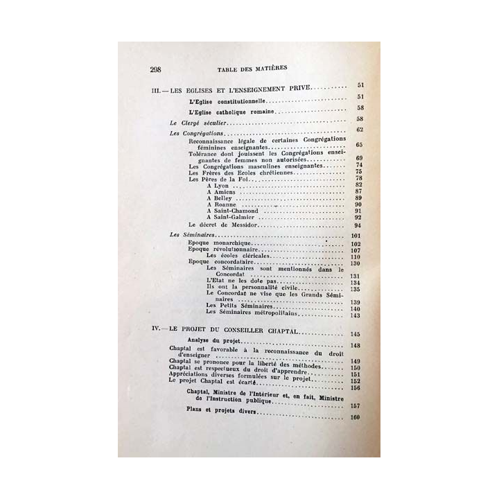 1. Histoire de la liberté d'enseignement en France Tome 3 Le consulat de Louis-Grimaud