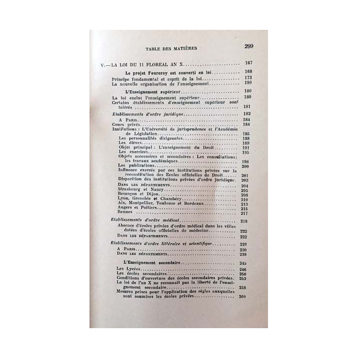 1. Histoire de la liberté d'enseignement en France Tome 3 Le consulat de Louis-Grimaud