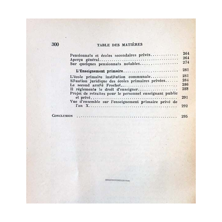 1. Histoire de la liberté d'enseignement en France Tome 3 Le consulat de Louis-Grimaud