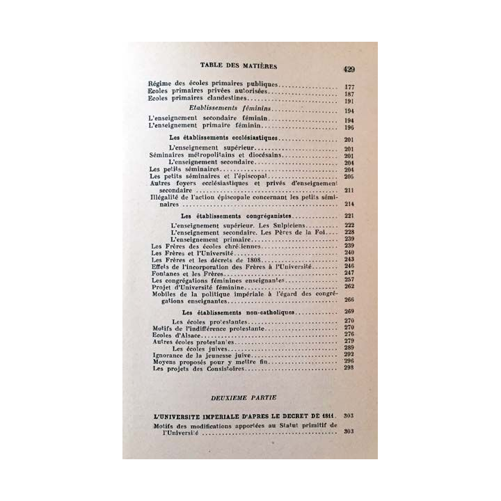 1. Histoire de la liberté d'enseignement en France Tome 4 L'empire de Louis-Grimaud