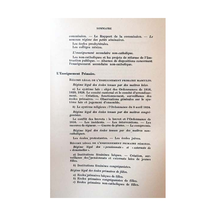 1. Histoire de la liberté d'enseignement en France Tome 5 La restauration * de Louis-Grimaud