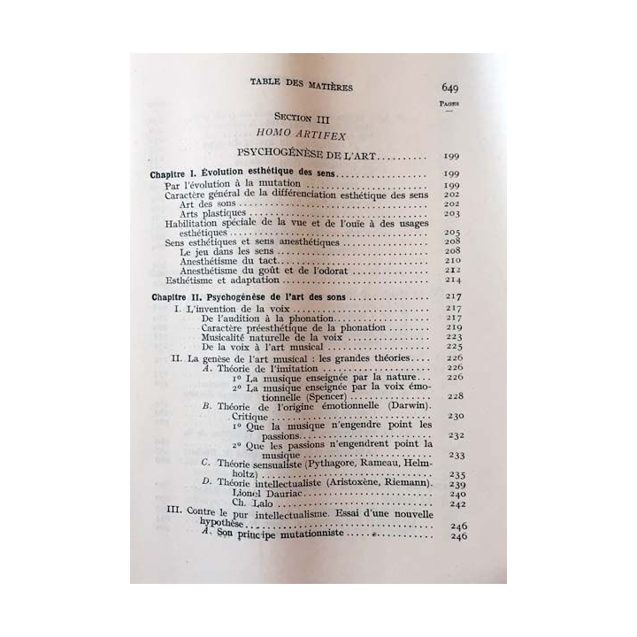 1. Traité de psychologie générale II Le génie humain de Maurice Pradines aux éditions Presses universitaire de France