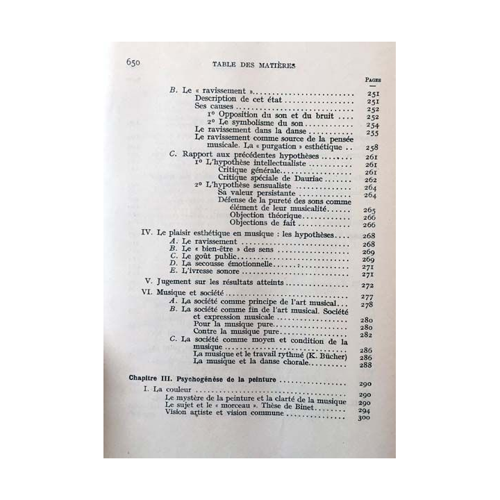 1. Traité de psychologie générale II Le génie humain de Maurice Pradines aux éditions Presses universitaire de France