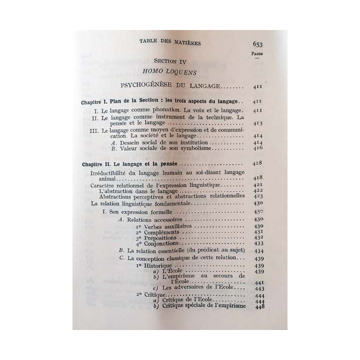 1. Traité de psychologie générale II Le génie humain de Maurice Pradines aux éditions Presses universitaire de France