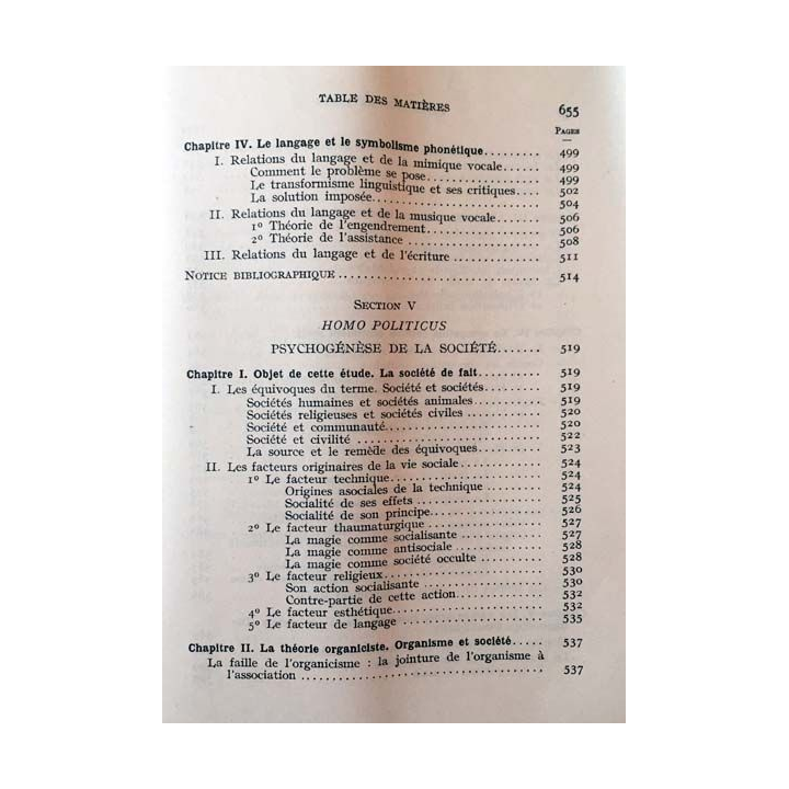 1. Traité de psychologie générale II Le génie humain de Maurice Pradines aux éditions Presses universitaire de France