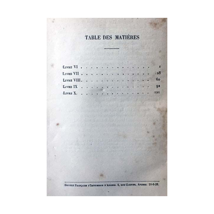 1. Ovide les métamorphoses (VI-X) de Georges Lafaye aux éditions "Les belles lettres"