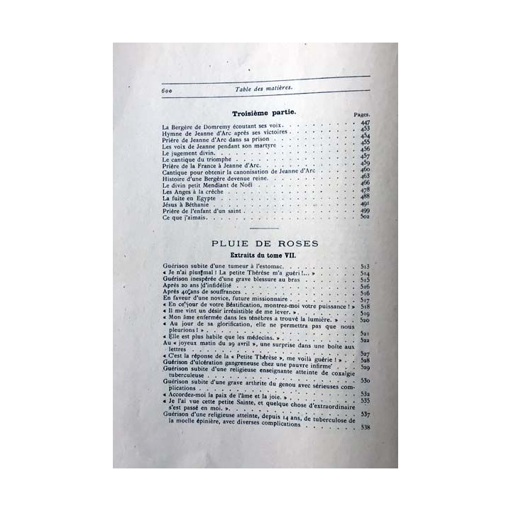1. Sainte Thérèse de l'enfant-Jésus - Histoire d'une âme écrite par elle-même