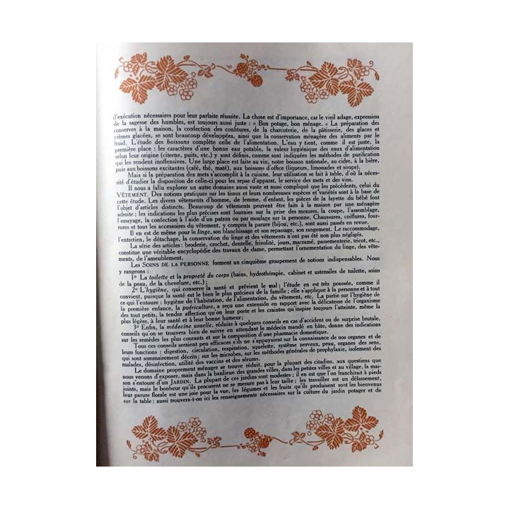1. Larousse ménager illustré de E.Chancrin et F.Faideau aux éditions Librairie Larousse