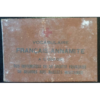 1. Vocabulaire français-annamite des infirmières de la société française de secours aux blessés militaires