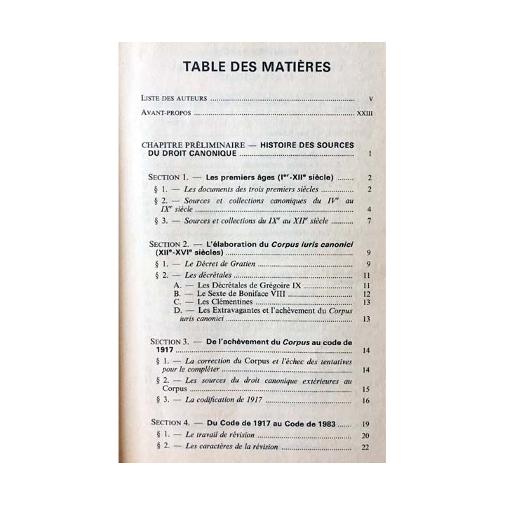1. Droit canonique de Patrick Valdrini, Jacques Vernay, Jean-Paul Durand et Olivier Échappé aux éditions Dalloz