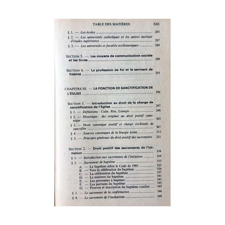 1. Droit canonique de Patrick Valdrini, Jacques Vernay, Jean-Paul Durand et Olivier Échappé aux éditions Dalloz