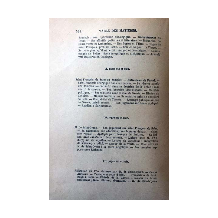 1. Port-Royal Tome premier de C.-A. Sainte-Beuve aux éditions Librairie Hachette 1925