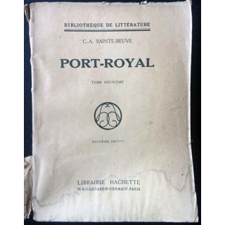 1. Port-Royal Tome deuxième de C.-A. Sainte-Beuve aux éditions Librairie Hachette 1842
