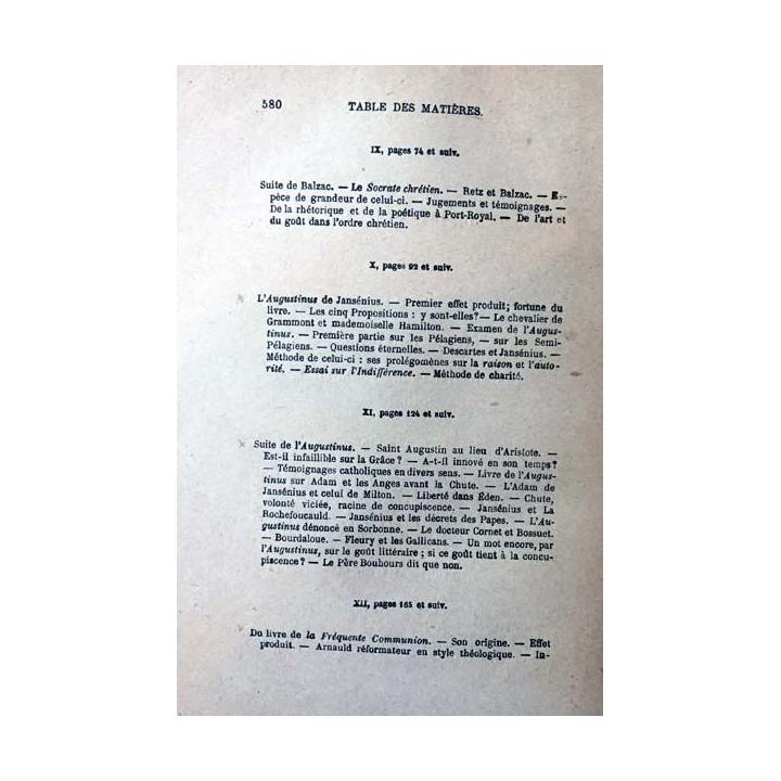 1. Port-Royal Tome deuxième de C.-A. Sainte-Beuve aux éditions Librairie Hachette 1842