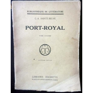 1. Port-Royal Tome sixième de C.-A. Sainte-Beuve aux éditions Librairie Hachette