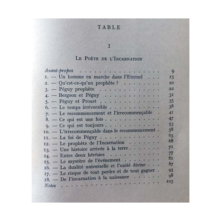 1. Le prophète Péguy de André Rousseaux aux éditions La baconnière 1942