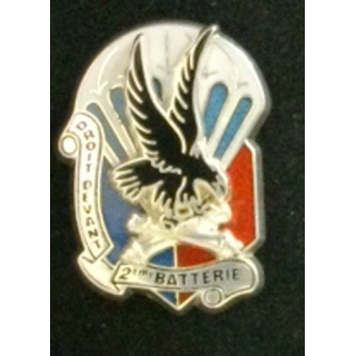 35° RAP : 35° RÉGIMENT D'ARTILLERIE PARA 2° BATT PRESTIGE ARGENT