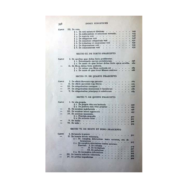 1. Institutiones théologiae moralis Volume 1 aux éditions Universelle 1939