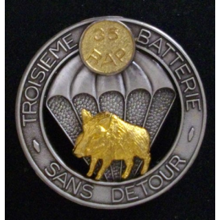 35° RAP : 35° RÉGIMENT D'ARTILLERIE PARACHUTISTE 3° BATTERIE