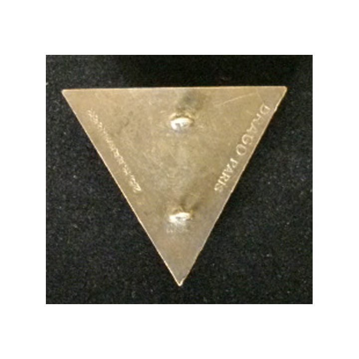 1° régiment de chasseurs fabrication Drago Béranger triangle argenté