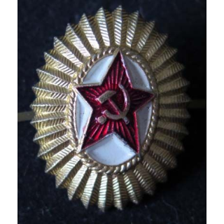 RUSSIE : Cocarde pour les officiers de l'armée soviétique 