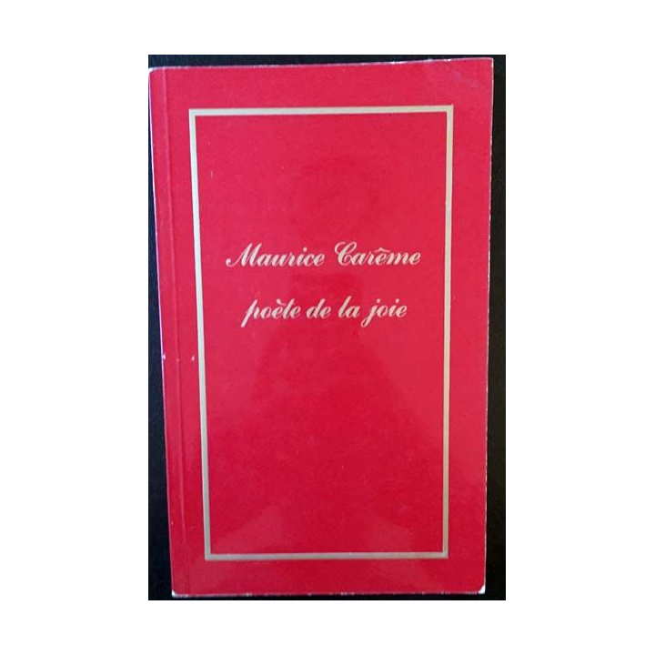 1. Maurice Carême poète de la joie aux éditions Delta S.A