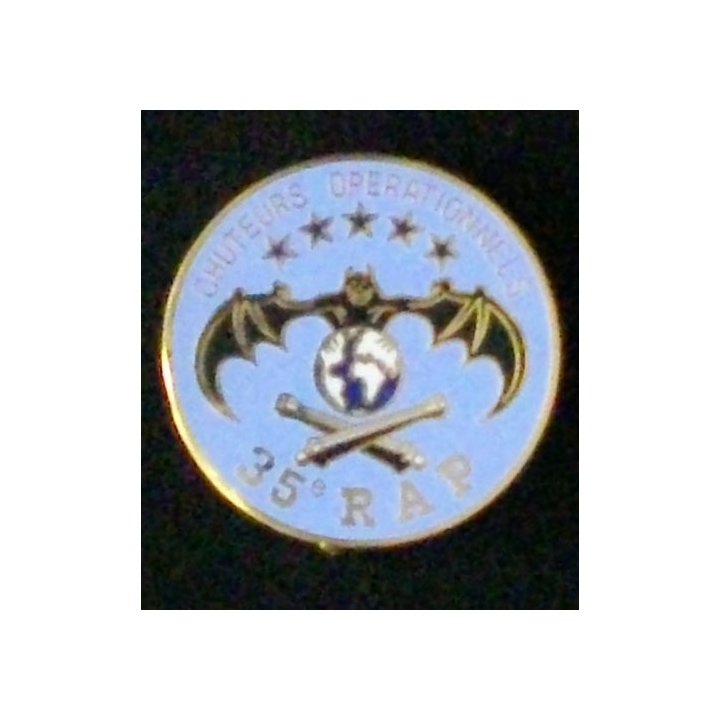 35°RAP : 35°RÉGIMENT D'ARTILLERIE PARACHUTISTE CHUTEURS OPS N°