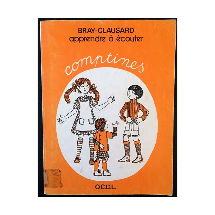 1. Apprendre à écouter - comptines aux éditions O.C.D.L