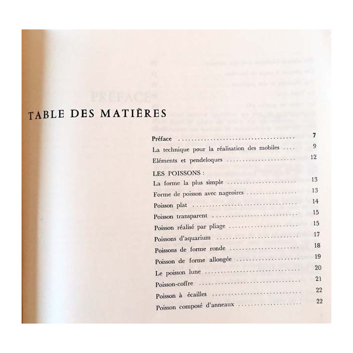 1. Les mobiles de A à Z de Valérie Fauré et Thérèse Schegger aux éditions J. Jacobs