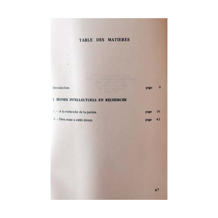 1. Chemins de chrétiens africains 1 jeunes intellectuels en recherche de Raymond Deniel aux éditions Inades