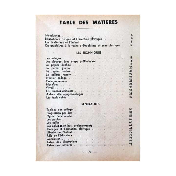 1. L'enfant imagier découpages-collages de Pierre Duquet aux éditions Delachaux-Niestle 1956