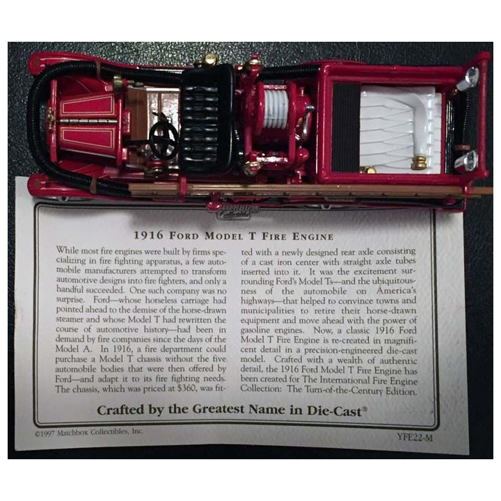 1916 Ford model T Fire Engine