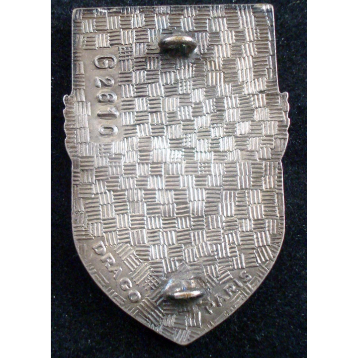 12° GHL : insigne du 12° groupe d'hélicoptères légers de fabrication Drago  G. 2610