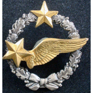 BREVET AIR : insigne métallique de brevet d'élève pilote de fabrication Drago Paris